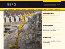 Tablet Screenshot of bergdemo.com